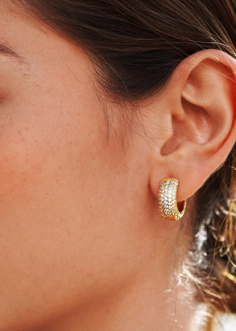 The "Kennedy" Stone hoops