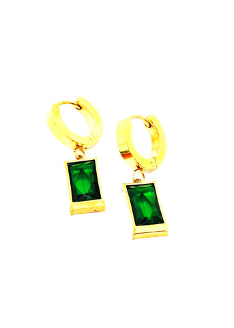 The "Maria" Gold Plated Drop Earrings